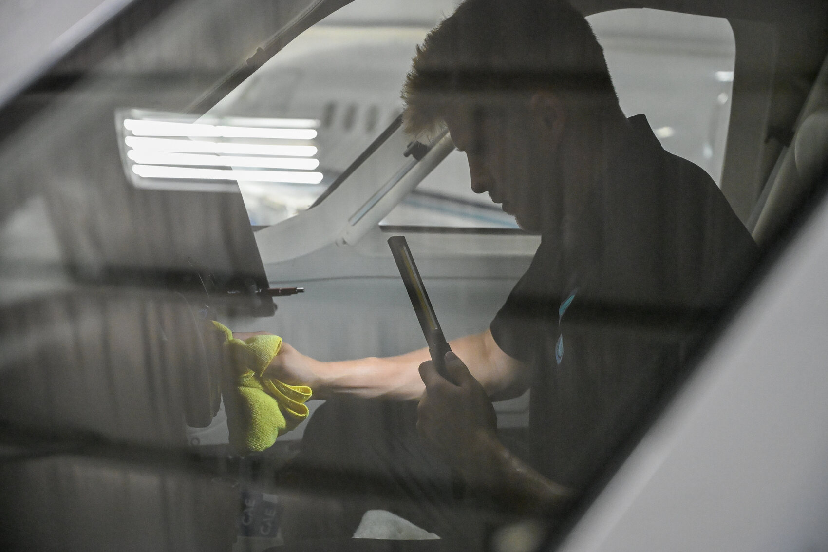 Cockpit window detailing